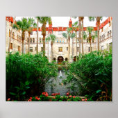 St Augustine Florida Lightner Museum Printable Art Poster (Voorkant)