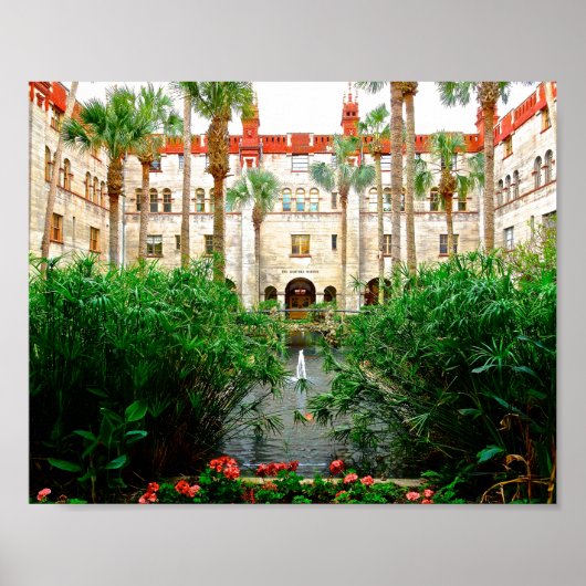 St Augustine Florida Lightner Museum Printable Art Poster (Voorkant)