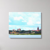 St. Augustine, Florida River Uitzicht Canvas Afdruk (Voorkant)