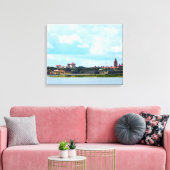 St. Augustine, Florida River Uitzicht Canvas Afdruk (Insitu (Woonkamer))