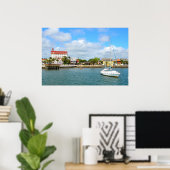 St. Augustine, Florida rivierfront Poster (Thuiskantoor)