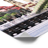 ST AUGUSTINE Florida Skyline Wedding Welkom Poster (Hoek)