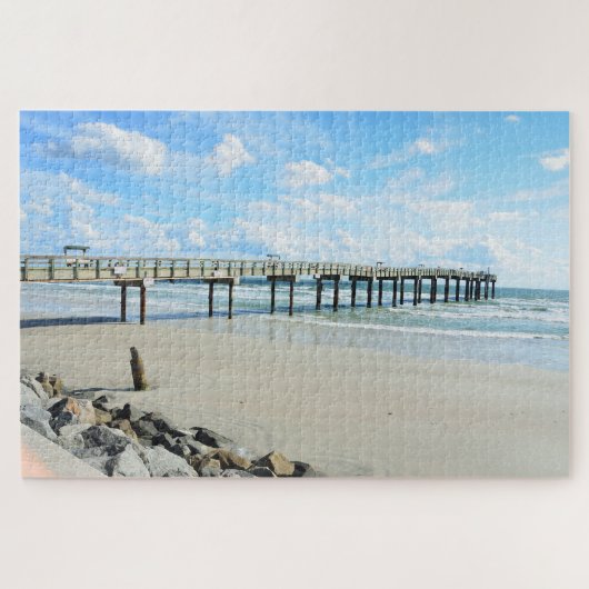St. Augustine, Florida strand pier Legpuzzel (Horizontaal)