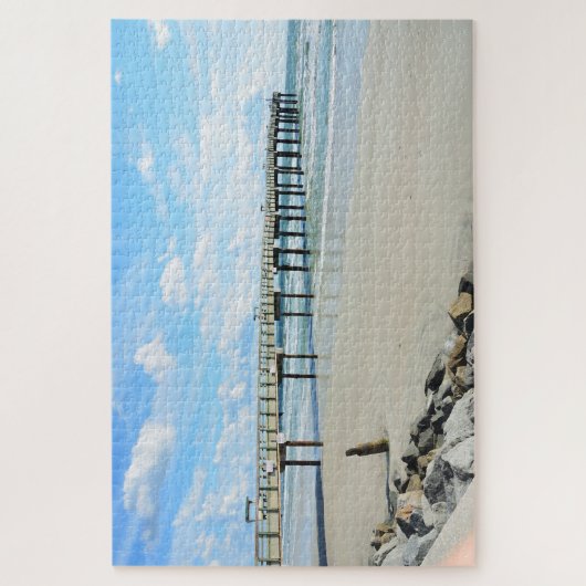 St. Augustine, Florida strand pier Legpuzzel (Verticaal)