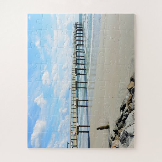 St. Augustine, Florida strand pier Legpuzzel (Verticaal)