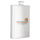 St. Augustine Florida Sun Palm Trees Flacon (Rechts)