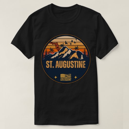 St. Augustine, Florida T-shirt (Design voorkant)
