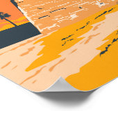 St Augustine Florida Travel Art Vintage Poster (Hoek)