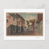 St. Augustine, Florida - Uitzicht van St. George S Briefkaart (Voorkant)