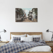 St. Augustine, Florida - Uitzicht van St. George S Canvas Afdruk (Insitu (Slaapkamer))