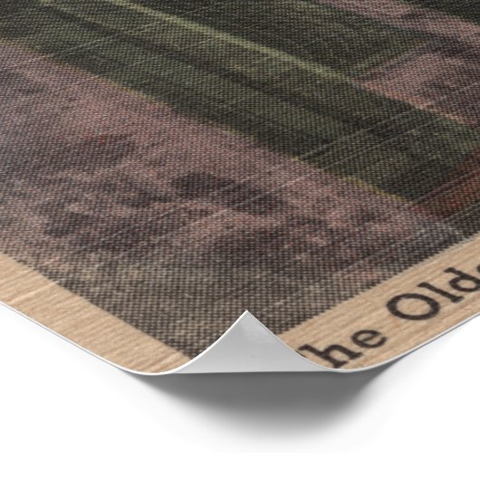 St. Augustine, Florida - Uitzicht van St. George S Poster (Hoek)