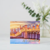 St. Augustine, Florida, Verenigde Staten Briefkaart (Staand voorkant)