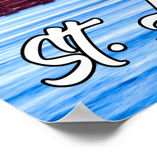 St. Augustine, Florida, Verenigde Staten Poster (Hoek)