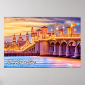 St. Augustine, Florida, Verenigde Staten Poster (Voorkant)