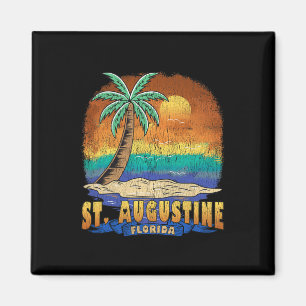 St Augustine Florida Vintage in nood souvenir Magneet
