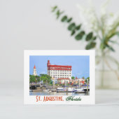 St. Augustine, Florida, VS Briefkaart (Staand voorkant)