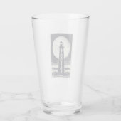 St. Augustine Florida Vuurtoren Maan Glas (Achterkant)