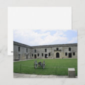 St Augustine Fort Castillo de San Marcos II Briefkaart (Voorkant / Achterkant)