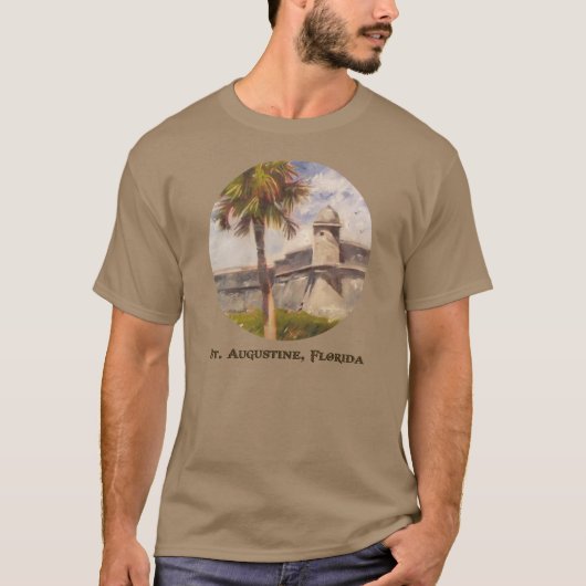 St. Augustine Fort - Castillo de san Marcos T-shirt (Voorkant)