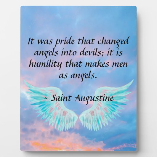 St. Augustine Fotoplaat (Voorkant)