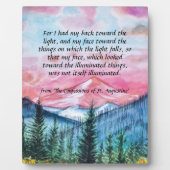 St. Augustine Fotoplaat (Voorkant)