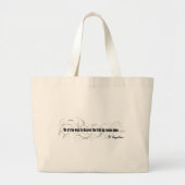 St. Augustine Grote Tote Bag (Voorkant)