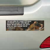 St Augustine "Late how I love You, Lord" Sticker (Op auto)