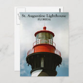 St. Augustine Lighthouse, Briefkaart van Florida (Voorkant / Achterkant)