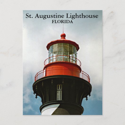St. Augustine Lighthouse, Briefkaart van Florida (Voorkant)