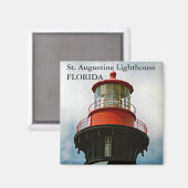 St. Augustine Lighthouse, Florida Magnet (Voorkant / Achterkant)