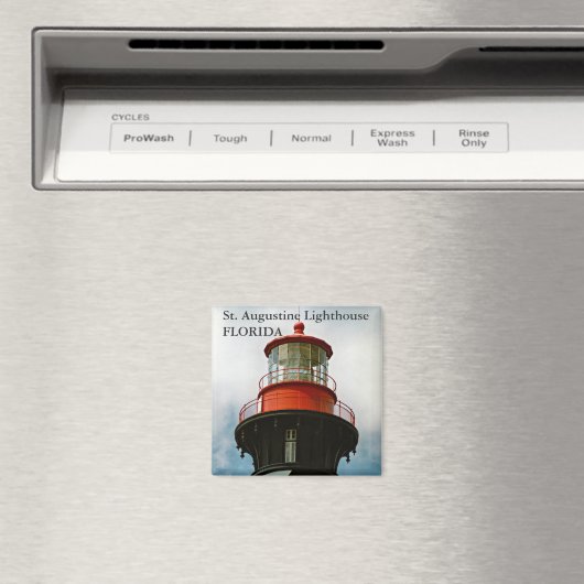 St. Augustine Lighthouse, Florida Magnet (Insitu (Vaatwasser))