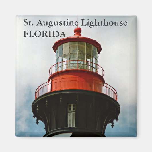 St. Augustine Lighthouse, Florida Magnet (Voorkant)