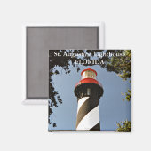 St. Augustine Lighthouse, Florida Magnet (Voorkant / Achterkant)