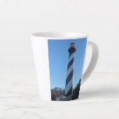 St Augustine Lighthouse Foto van een mok koffie (Rechterhoek)