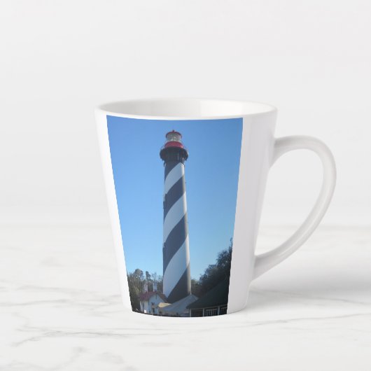 St Augustine Lighthouse Foto van een mok koffie (Rechts)