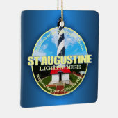 St Augustine Lighthouse Keramisch Ornament (Rechts)