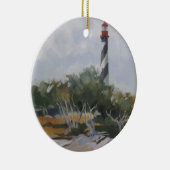 St. Augustine Lighthouse Keramisch Ornament (Rechts)