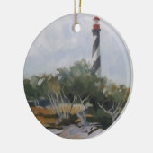 St. Augustine Lighthouse Keramisch Ornament (Links)