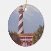 St. Augustine Lighthouse Keramisch Ornament (Links)