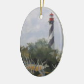 St. Augustine Lighthouse Keramisch Ornament (Links)
