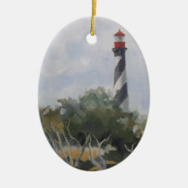 St. Augustine Lighthouse Keramisch Ornament