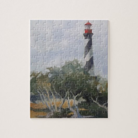 St. Augustine Lighthouse Legpuzzel (Verticaal)
