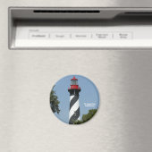 St. Augustine Lighthouse Magneet (Insitu (Vaatwasser))