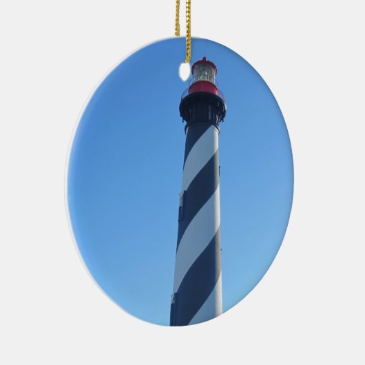 St Augustine Lighthouse op een Keramisch Ornament (Rechts)