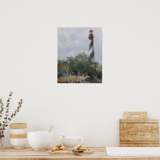 St. Augustine Lighthouse Poster (Keuken)