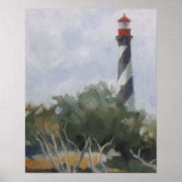 St. Augustine Lighthouse Poster