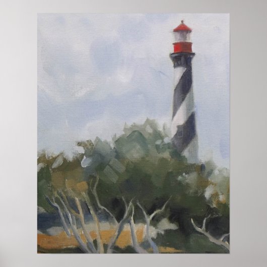 St. Augustine Lighthouse Poster (Voorkant)