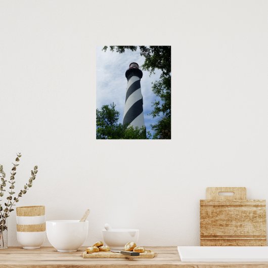 St. Augustine Lighthouse Poster (Keuken)