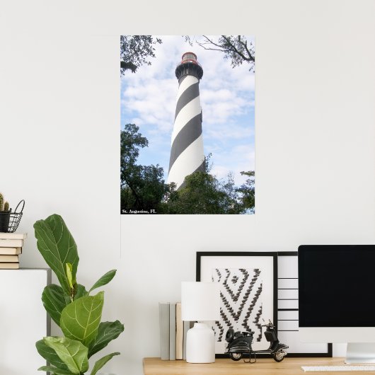St. Augustine Lighthouse Poster (Thuiskantoor)
