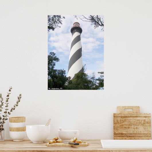 St. Augustine Lighthouse Poster (Keuken)